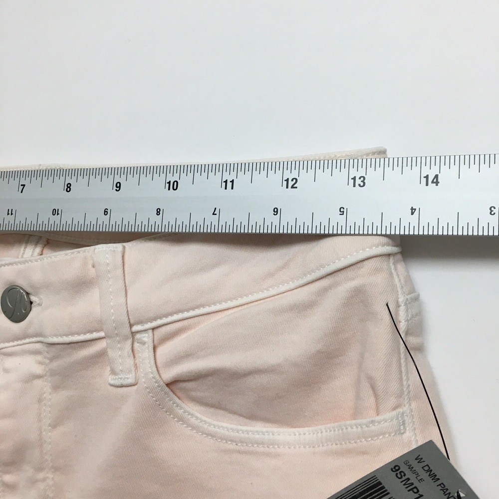 NEW Mavi Jeans 27 Pink Adriana Ankle Mid Rise Super Skinny Stretch Denim - Picture 12 of 15